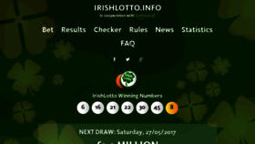 What Uklotto.info website looked like in 2017 (6 years ago)