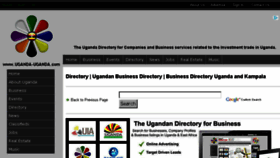 What Uganda-uganda.com website looked like in 2017 (6 years ago)
