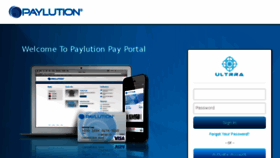 What Ultrra.paylution.com website looked like in 2017 (6 years ago)