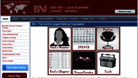 What Utahbni.com website looked like in 2017 (6 years ago)
