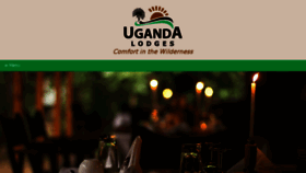 What Ugandalodges.com website looked like in 2017 (6 years ago)