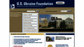 What Usukraine.org website looked like in 2017 (6 years ago)