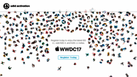 What Udidregistration.net website looked like in 2017 (8 years ago)