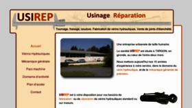 What Usirep.fr website looked like in 2017 (6 years ago)