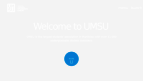 What Umsu.ca website looked like in 2017 (6 years ago)