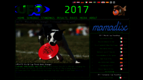 What Ufoworldcup.org website looked like in 2017 (8 years ago)