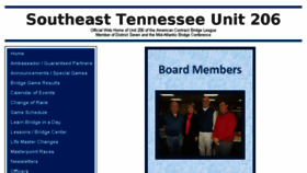 What Unit206acbl.org website looked like in 2017 (6 years ago)