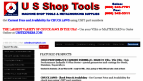 What Usshoptools.com website looked like in 2017 (6 years ago)