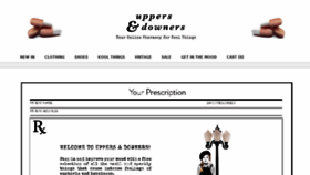 What Uppersanddowners.com website looked like in 2017 (6 years ago)