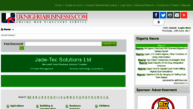 What Uknigeriabusinesses.com website looked like in 2017 (6 years ago)