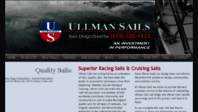 What Ullmansailssandiego.com website looked like in 2017 (6 years ago)