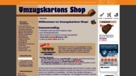 What Umzugskartons-shop.de website looked like in 2017 (6 years ago)