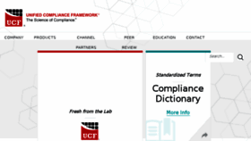 What Unifiedcompliance.com website looked like in 2017 (6 years ago)