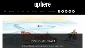 What Uphere.ca website looked like in 2017 (6 years ago)