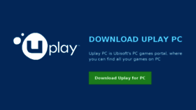 What Uplay.com website looked like in 2017 (6 years ago)