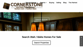 What Utahcornerstone.com website looked like in 2017 (6 years ago)