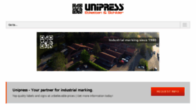 What Unipress.de website looked like in 2017 (6 years ago)