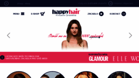 What Ucesy-cz.happyhair.cz website looked like in 2017 (6 years ago)