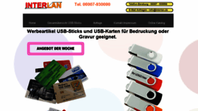 What Usb-stick-logo.de website looked like in 2017 (6 years ago)