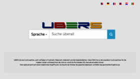 What Ubers.de website looked like in 2017 (6 years ago)