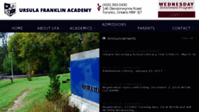 What Ufacademy.org website looked like in 2017 (6 years ago)