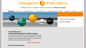What Urologenpraxis.info website looked like in 2017 (6 years ago)