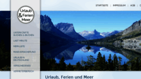 What Urlaub-ferien-und-meer.de website looked like in 2017 (6 years ago)