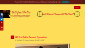 What Us4palin.com website looked like in 2017 (6 years ago)