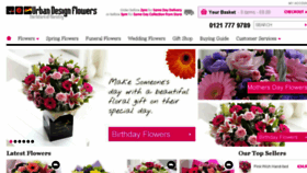 What Urbandesignflowers.co.uk website looked like in 2017 (6 years ago)