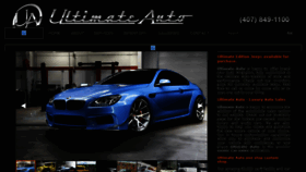 What Ultimateauto.com website looked like in 2017 (6 years ago)