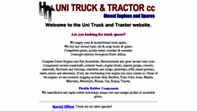 What Unitruck.co.za website looked like in 2017 (6 years ago)