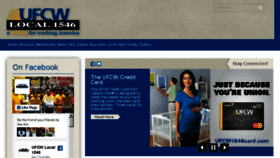 What Ufcwlocal1546.org website looked like in 2017 (6 years ago)
