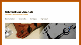 What Uhrmachermeister.de website looked like in 2017 (6 years ago)