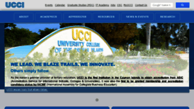 What Ucci.edu.ky website looked like in 2017 (6 years ago)