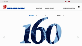 What Uljanik.hr website looked like in 2017 (6 years ago)