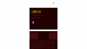 What Unclebillsfleamarket.com website looked like in 2017 (8 years ago)