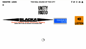 What Unityradio.fm website looked like in 2017 (6 years ago)
