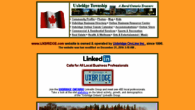 What Uxbridge.com website looked like in 2017 (6 years ago)