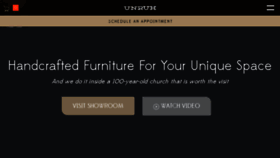 What Unruhfurniture.com website looked like in 2017 (6 years ago)
