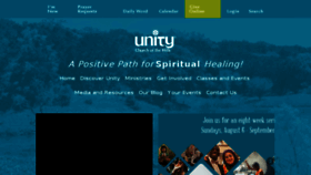 What Unityhills.org website looked like in 2017 (6 years ago)