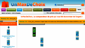 What Unmaxdechoix.com website looked like in 2017 (6 years ago)