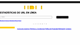 What Urlj.es website looked like in 2017 (6 years ago)