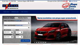 What Usacars.com.br website looked like in 2017 (6 years ago)