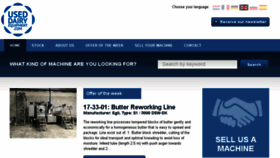 What Useddairyequipment.com website looked like in 2017 (6 years ago)