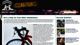 What Urbancyclist.com website looked like in 2017 (6 years ago)