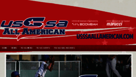 What Usssaallamerican.com website looked like in 2017 (6 years ago)