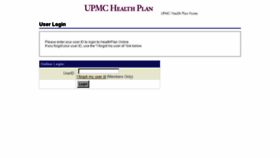 What Upmchealthplan.upmc.com website looked like in 2017 (6 years ago)