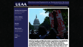 What Ueaa.net website looked like in 2017 (6 years ago)