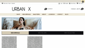 What Urbanxapparel.com website looked like in 2017 (6 years ago)