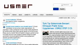What Usmer.org website looked like in 2017 (6 years ago)